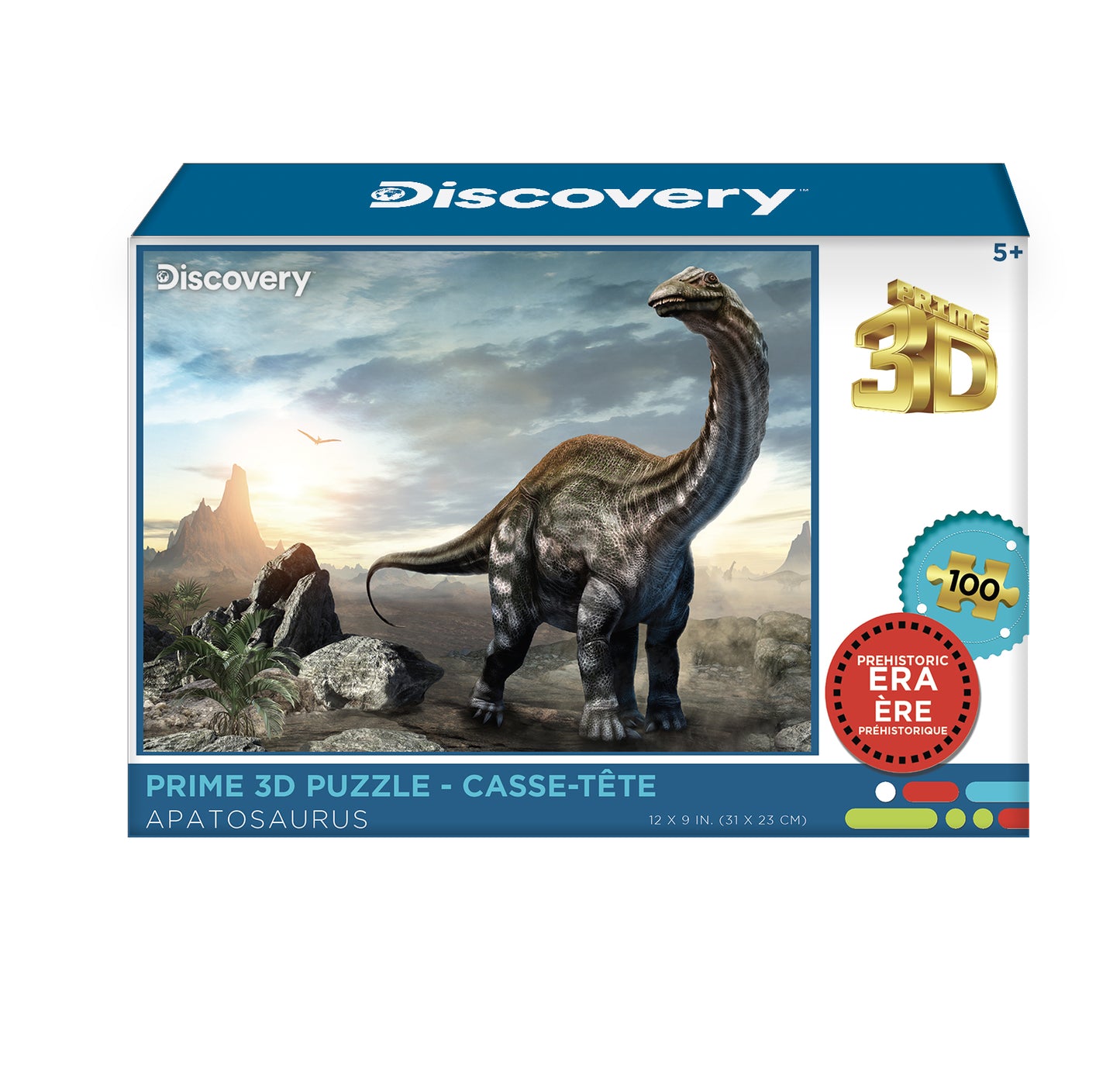 10796 | Discovery Apatosaurus 100pc 12x9"
