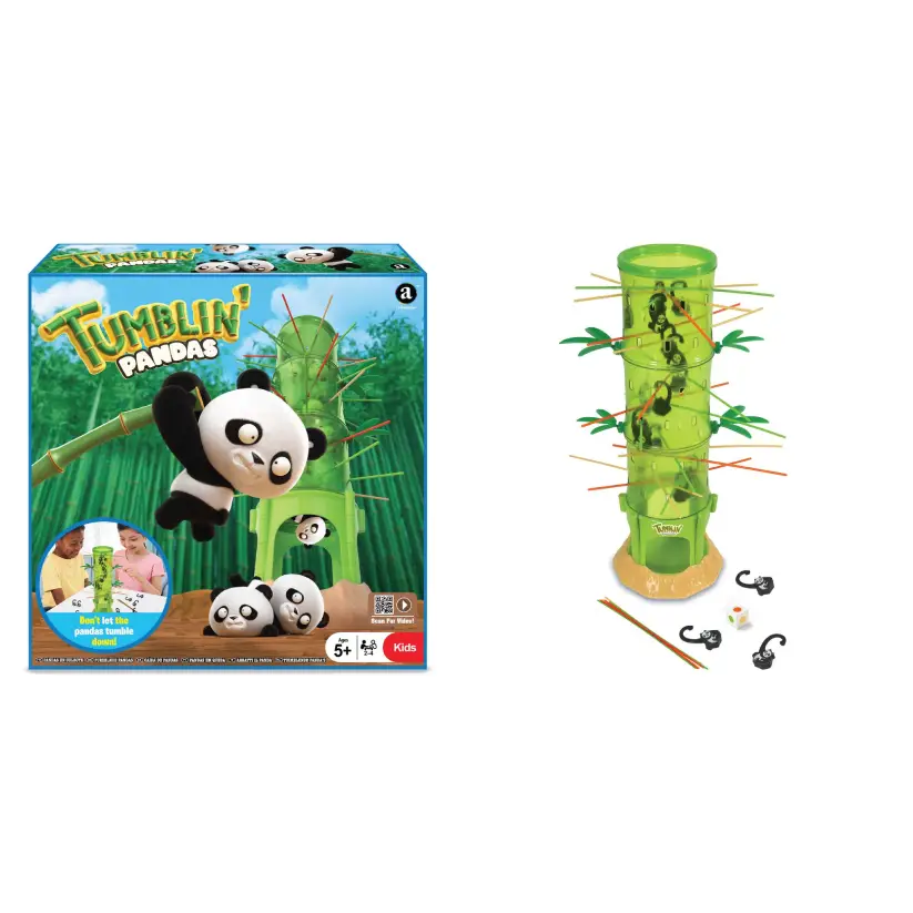 Tumblin Pandas Balancing Game, Stack 'Em High, Don't Let Them Tumble! | Ambassador | GPF022