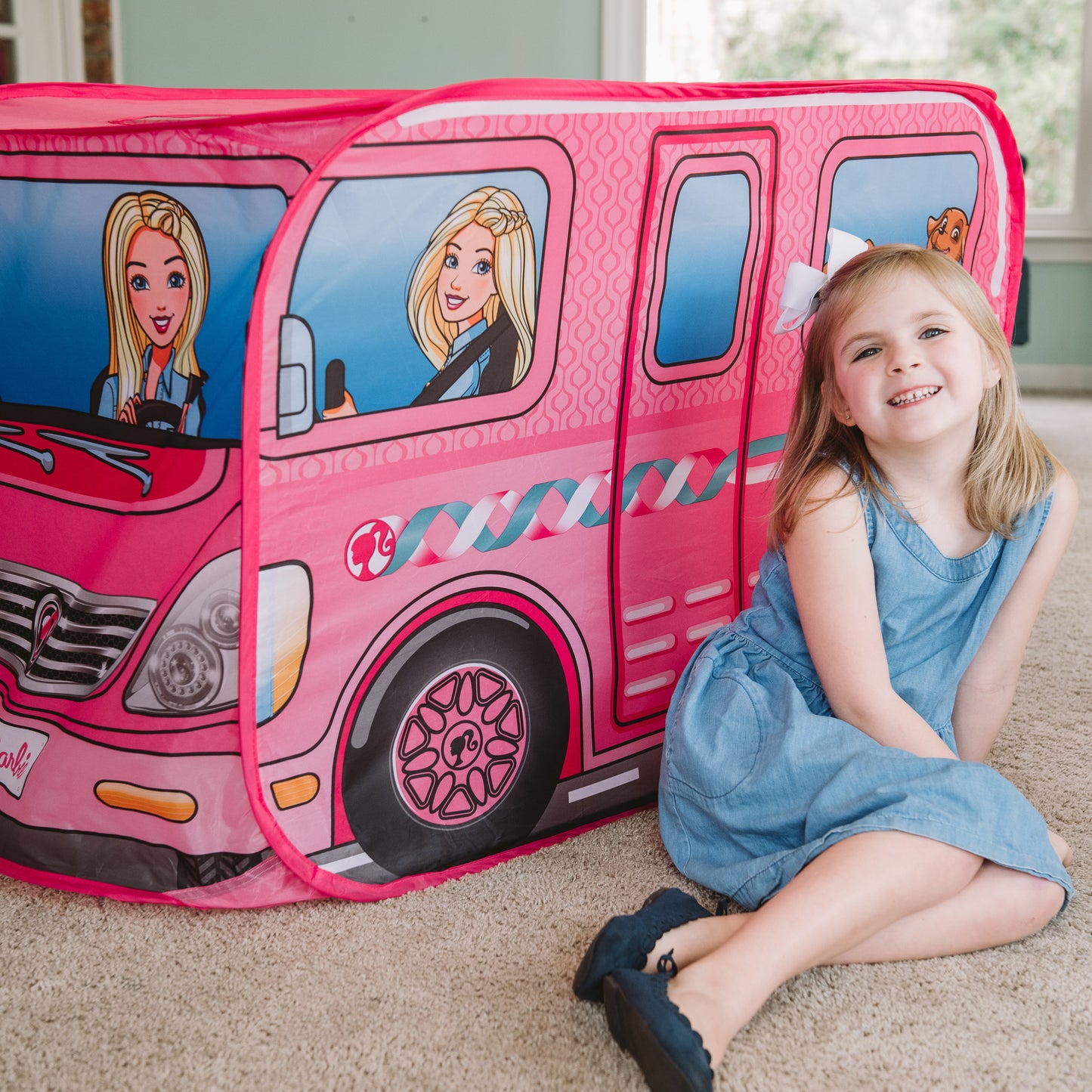Barbie Dream Camper Pop-Up Play Tent