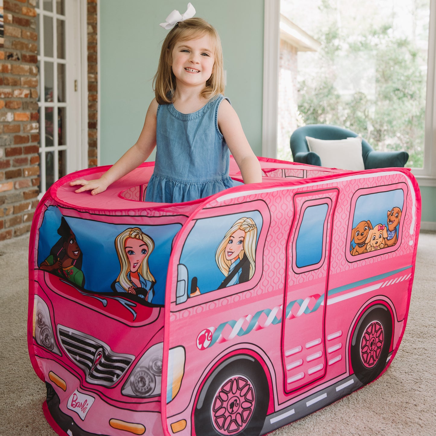 Barbie Dream Camper Pop-Up Play Tent