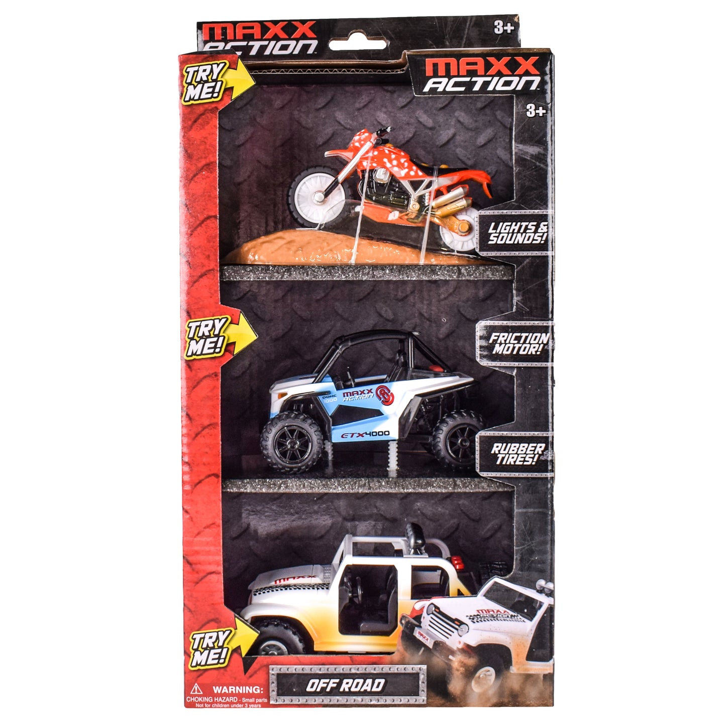 L&S Mini Off-Road Vehicles – 3 Pack