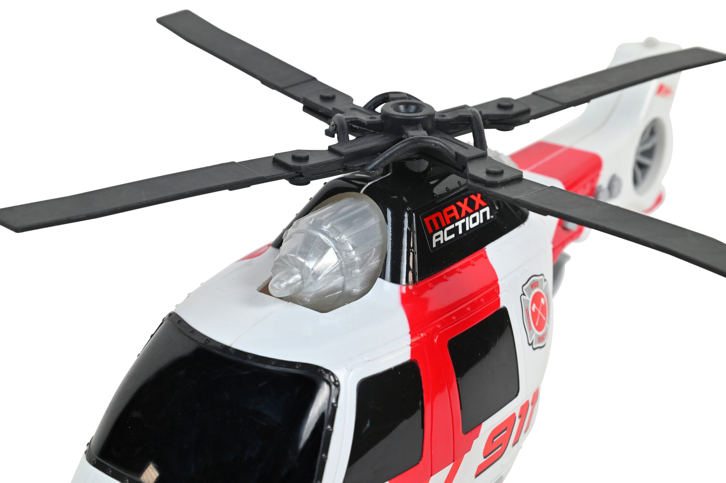 L&S Large Helicopter – Motorized Rescue Helicopter Toy