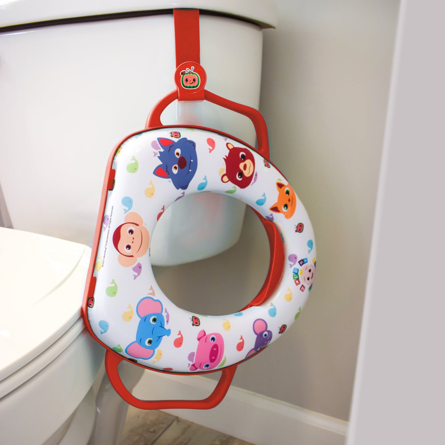 CoComelon Soft Potty Training Seat – Red