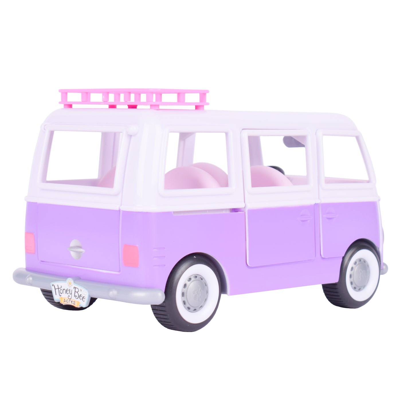 Flower Groove Van Playset β Honey Bee Acres Vehicle & Figure
