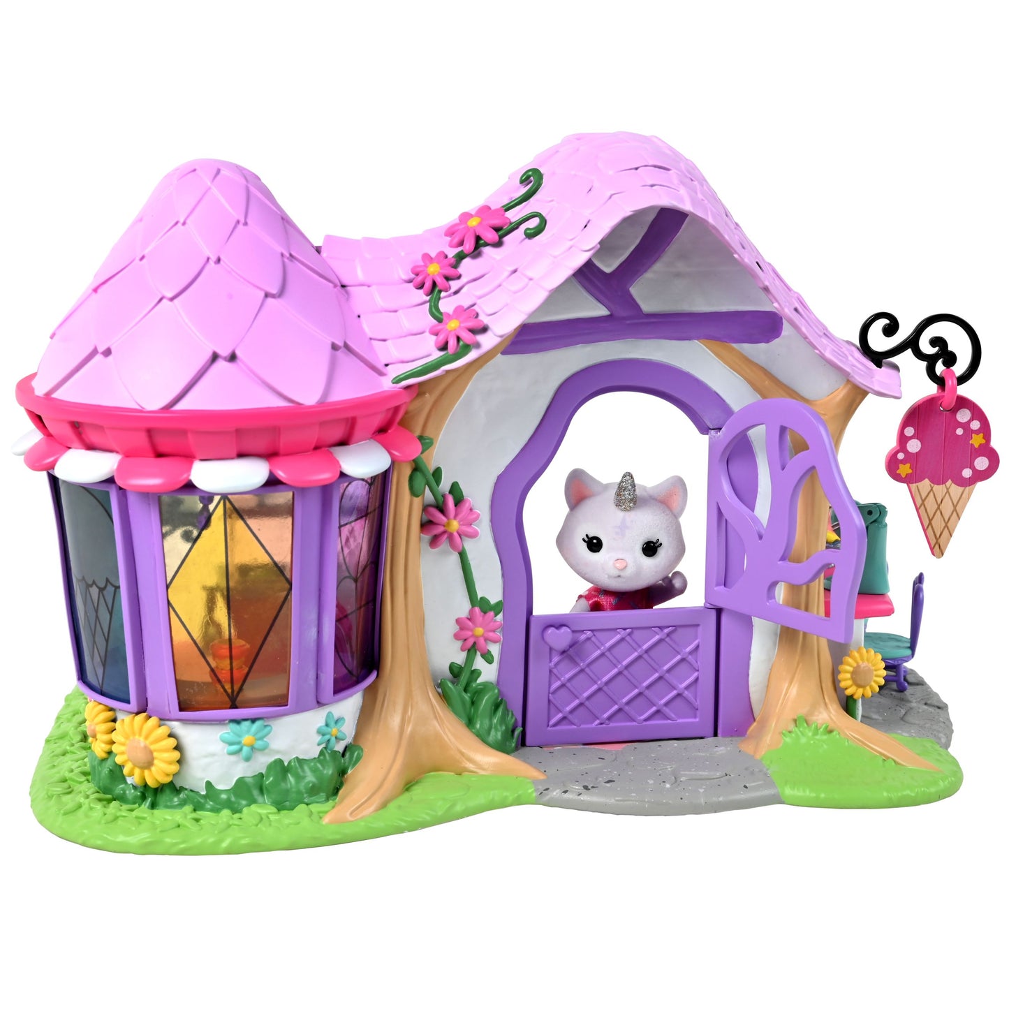 Crystal’s Ice Cream Shop Playset – Honey Bee Acres (36 pcs)