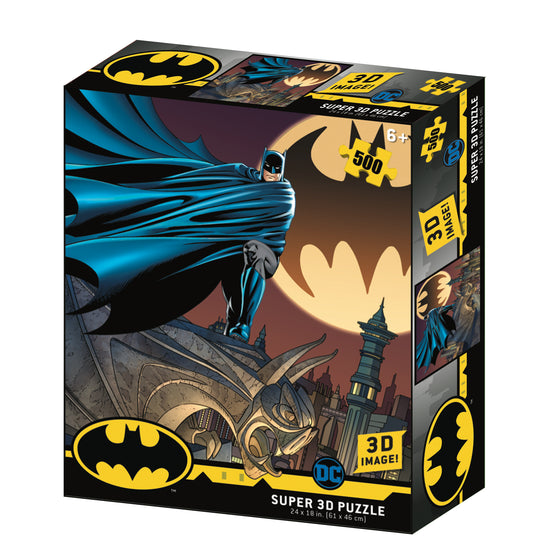 Bat Signal DC Comics 3D Jigsaw Puzzle 32518 500pc 24x18"