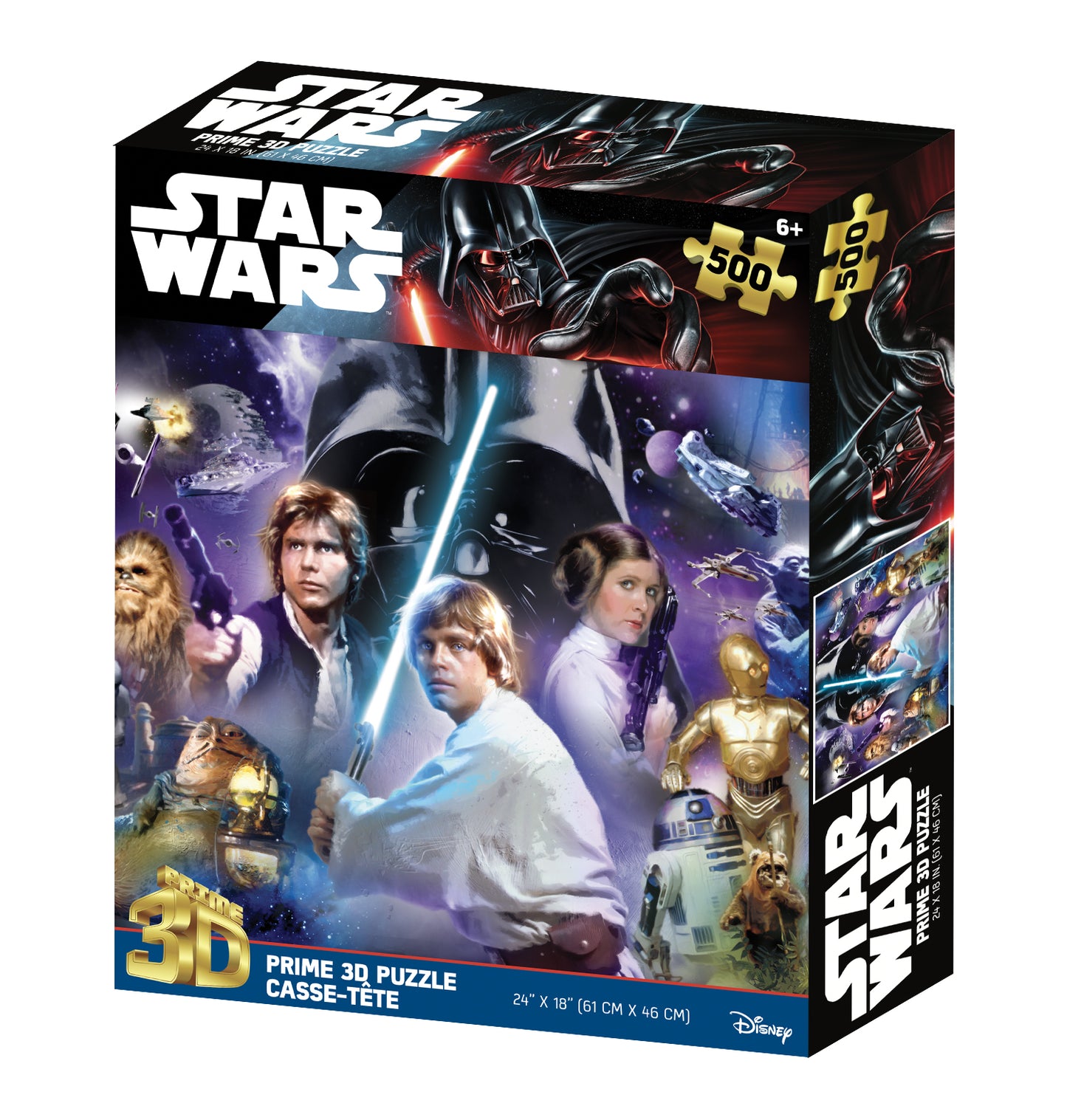 Star Wars Luke Skywalker Jedi 3D Puzzle – Prime3D Classic Edition