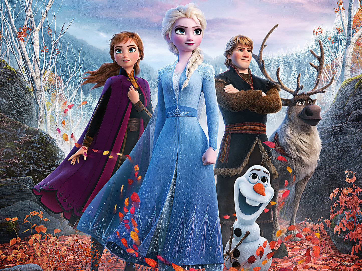 Frozen Disney 3D Jigsaw Puzzle – 200 Piece Family Puzzle | Prime3D | 24x18" | 1Di Canada