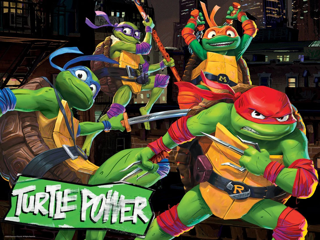 Nickelodeon Teenage Mutant Ninja Turtles 3D Puzzle – Prime3D Turtle Power Edition