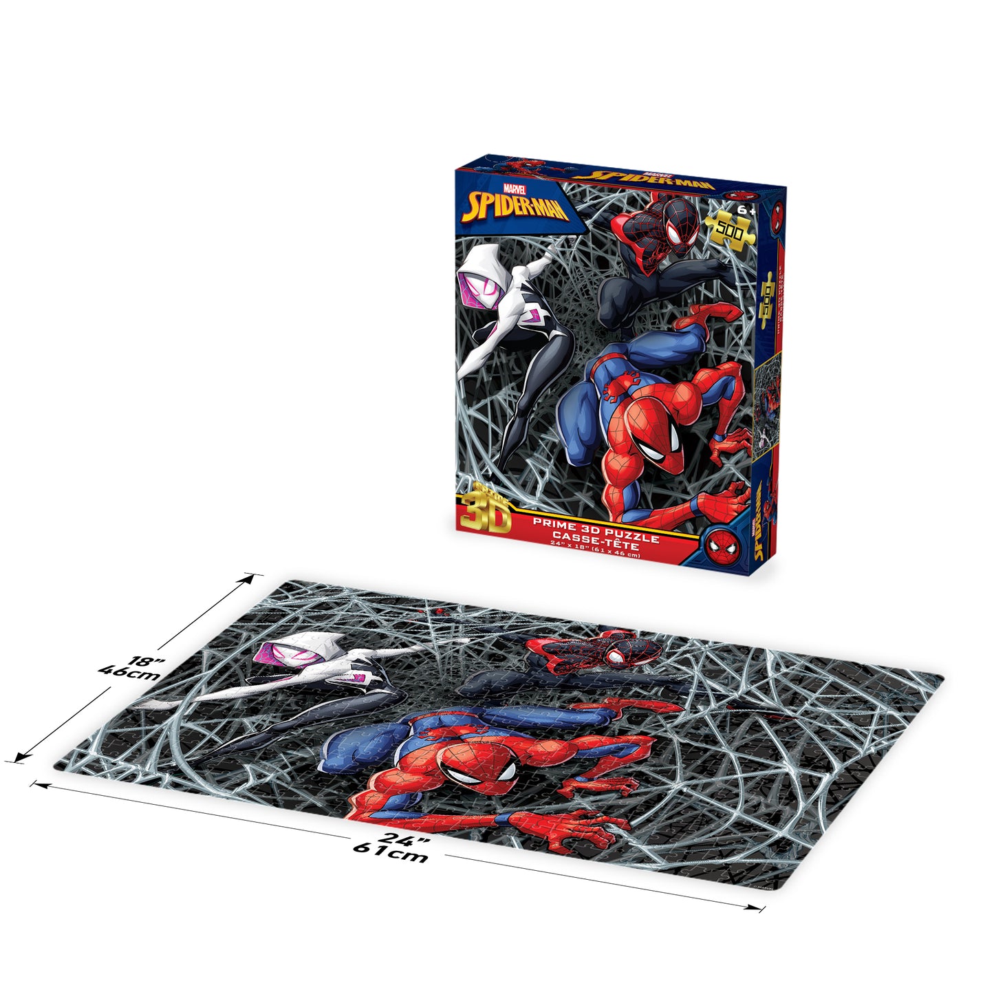 32803 | Marvel Spider-man Web 500pc 24x18"