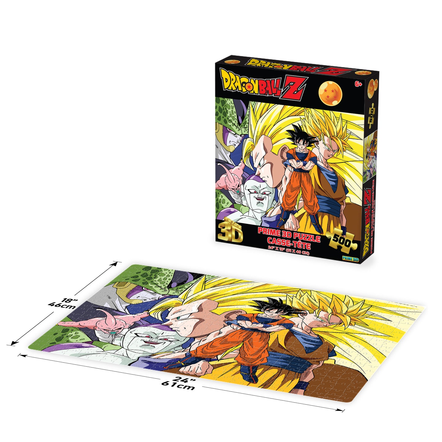 32844 Toei DragonBall Z Stance 500pc 24x18"