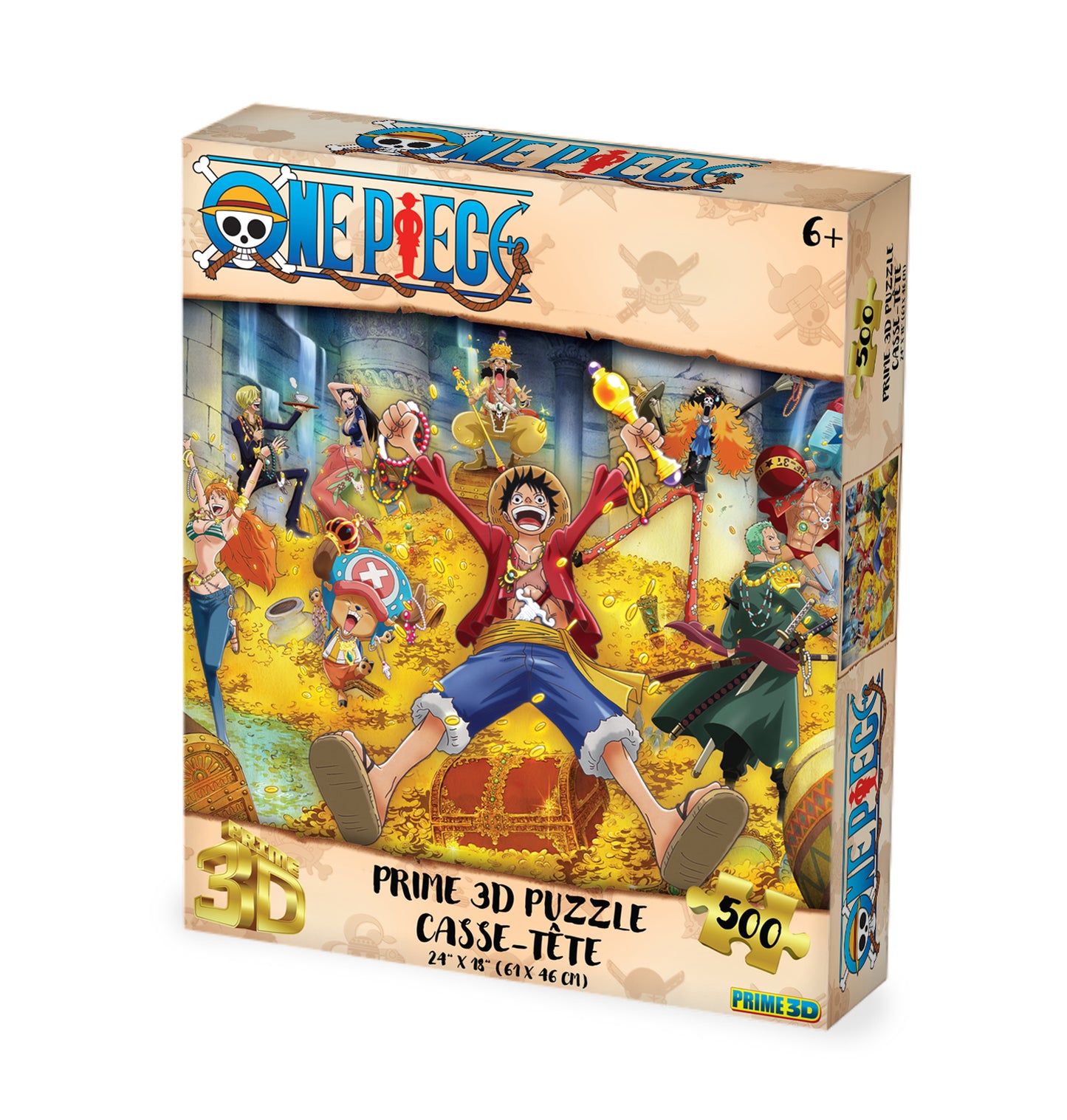 32845 Toei One Piece Gold 500pc 24x18"