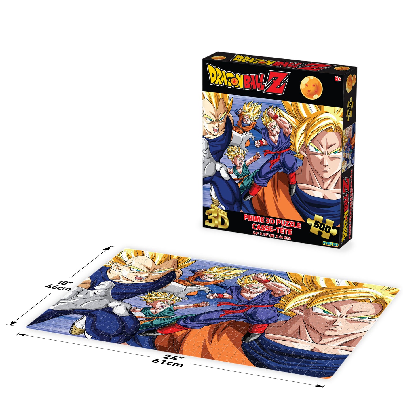 32848 Toei DragonBall Z Fight Scene 500pc 24x18"