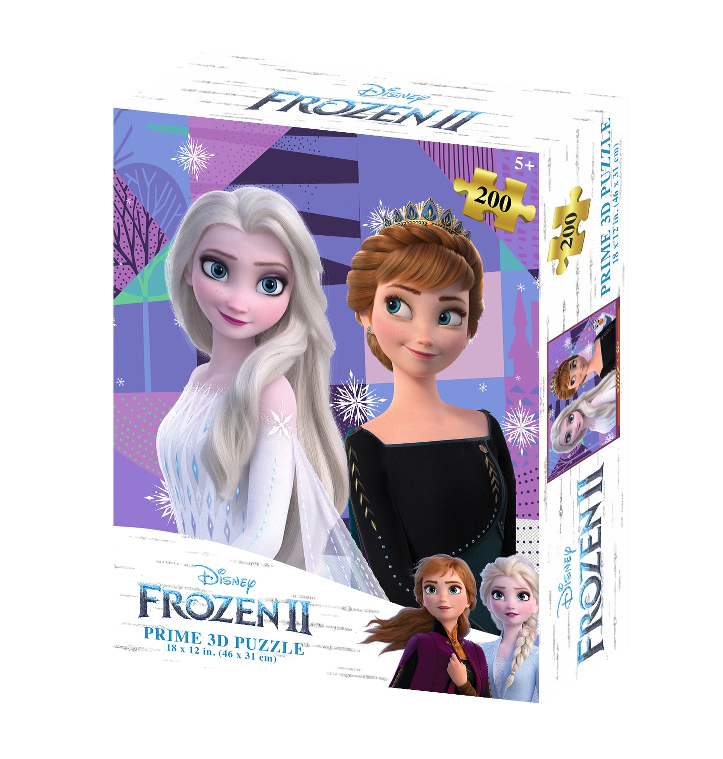 Disney Frozen 200pc | Prime 3D Lenticular Puzzle | 18x12" | 33031