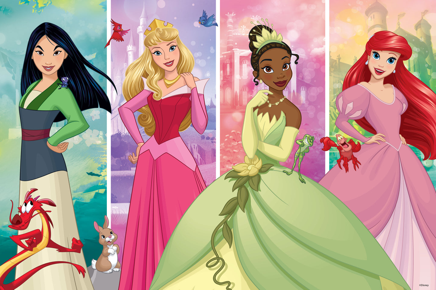 Princess Disney 3D Jigsaw Puzzle 33039 200pc 18x12"