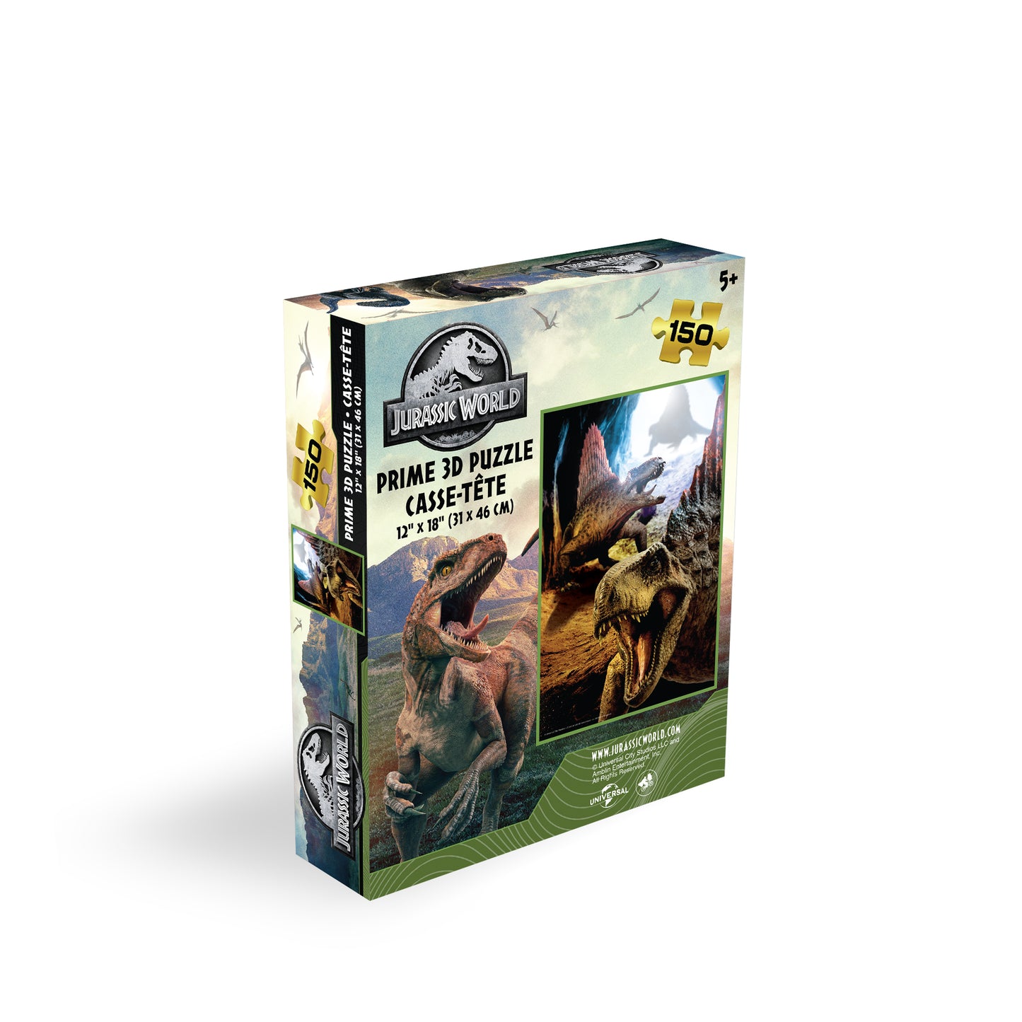 33287 Universal Jurassic Park Dimetrodon 150pc 18x12"