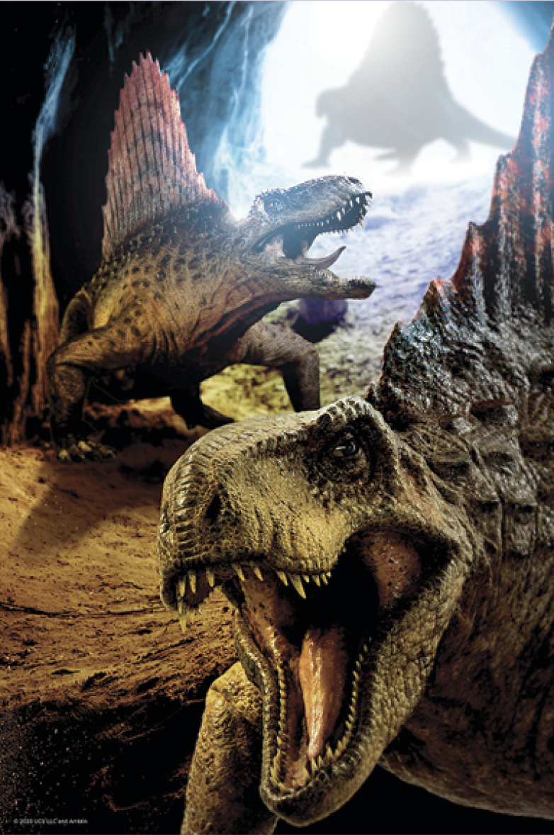 33287 Universal Jurassic Park Dimetrodon 150pc 18x12"