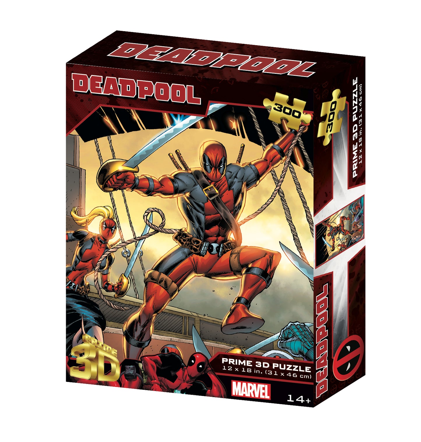 Marvel Deadpool 3D Puzzle – Prime3D Sword Edition