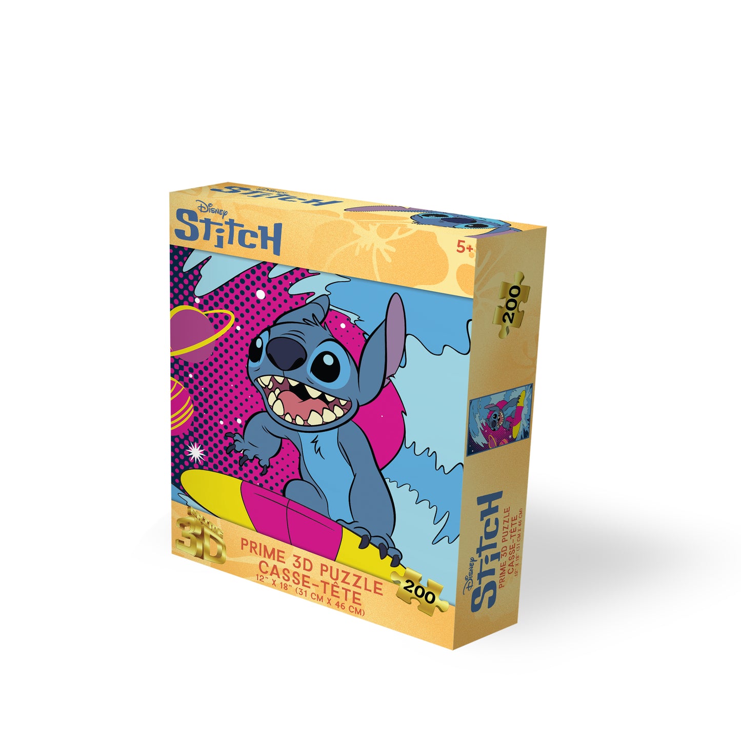 33393 Disney Stitch Surf 200pc 18x12"