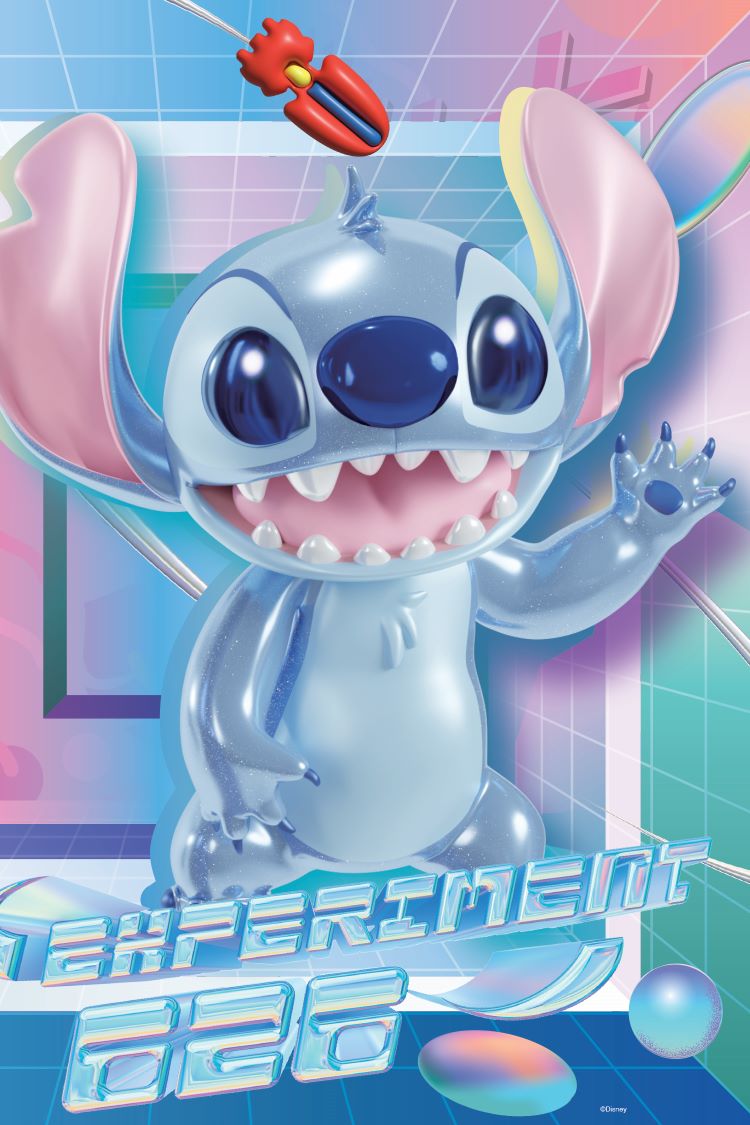 Stitch Puzzle – 200 Piece Prime 3D Disney Jigsaw “Glow” Scene (12"x18")