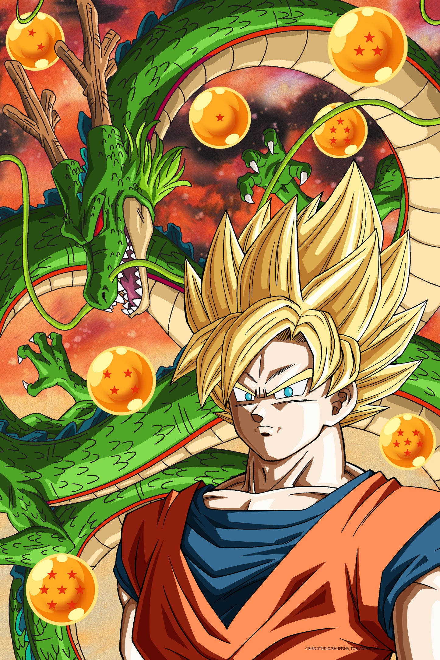 33403 Toei DragonBall Z Dragon 150pc 12x18"