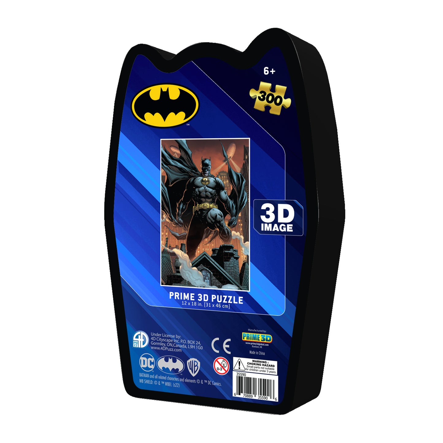 Batman DC COMICS 3D Jigsaw Puzzle 35590 300pc 12x18"