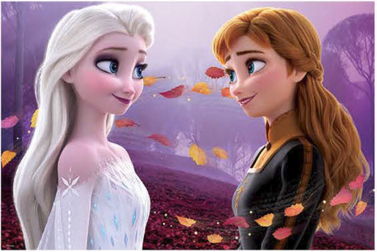 Frozen Puzzle – 200 Piece 3D/2D Disney Jigsaw with Elsa & Anna (12"x18")