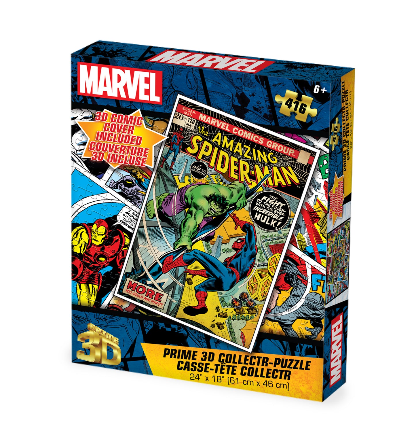 42507 COLLECTR Marvel Comic Book Spiderman 416pc 24x18"