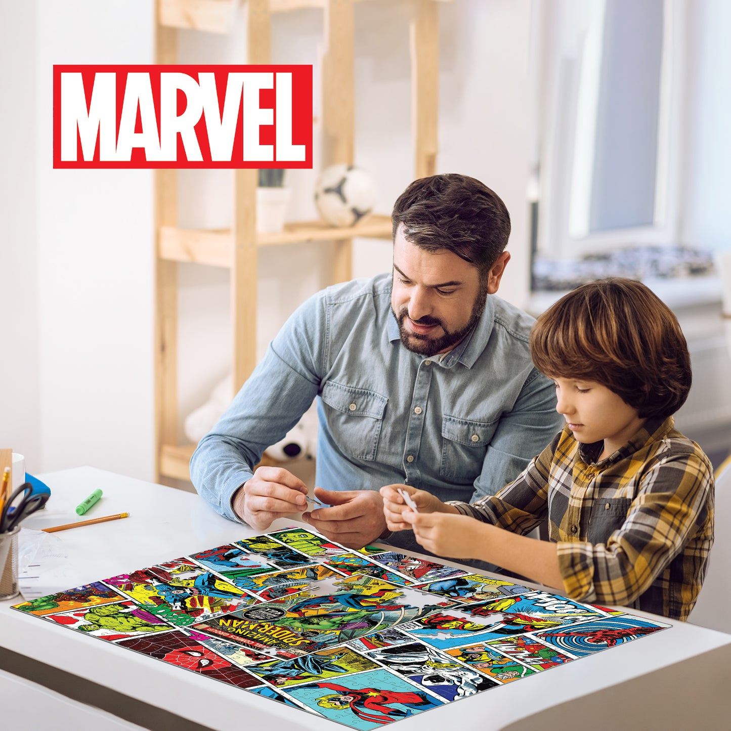 42507 COLLECTR Marvel Comic Book Spiderman 416pc 24x18"