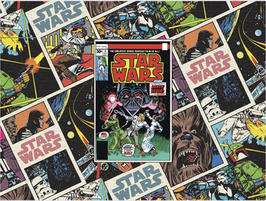 42509 COLLECTR Star Wars Comic Book Darth Vader 416pc 24x18"