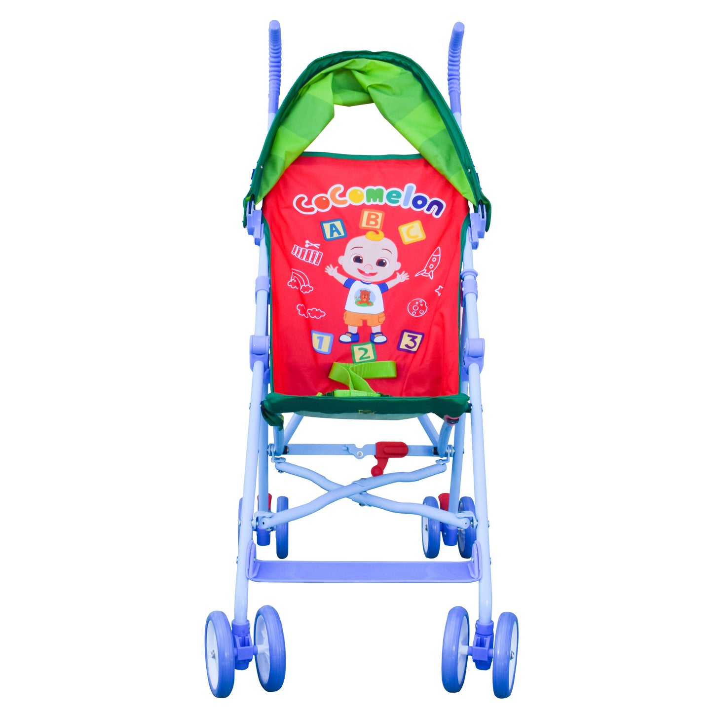 CoComelon Baby Travel Stroller – Lightweight Toy Stroller for Toddlers