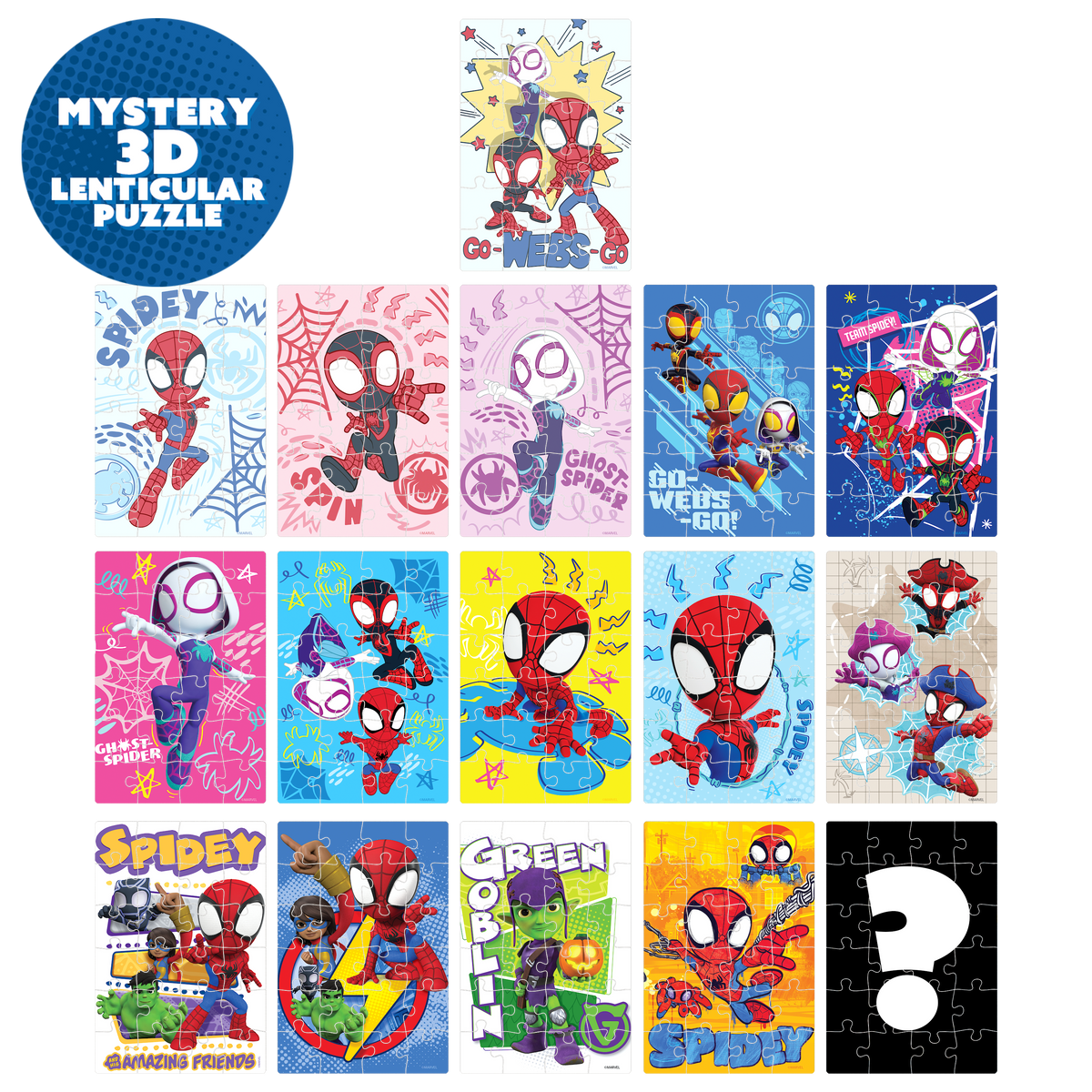 47011 Disney Jr. Spidey and His Amazing Friends Mystery 24PC Blind Bag (16 unit/CDU)