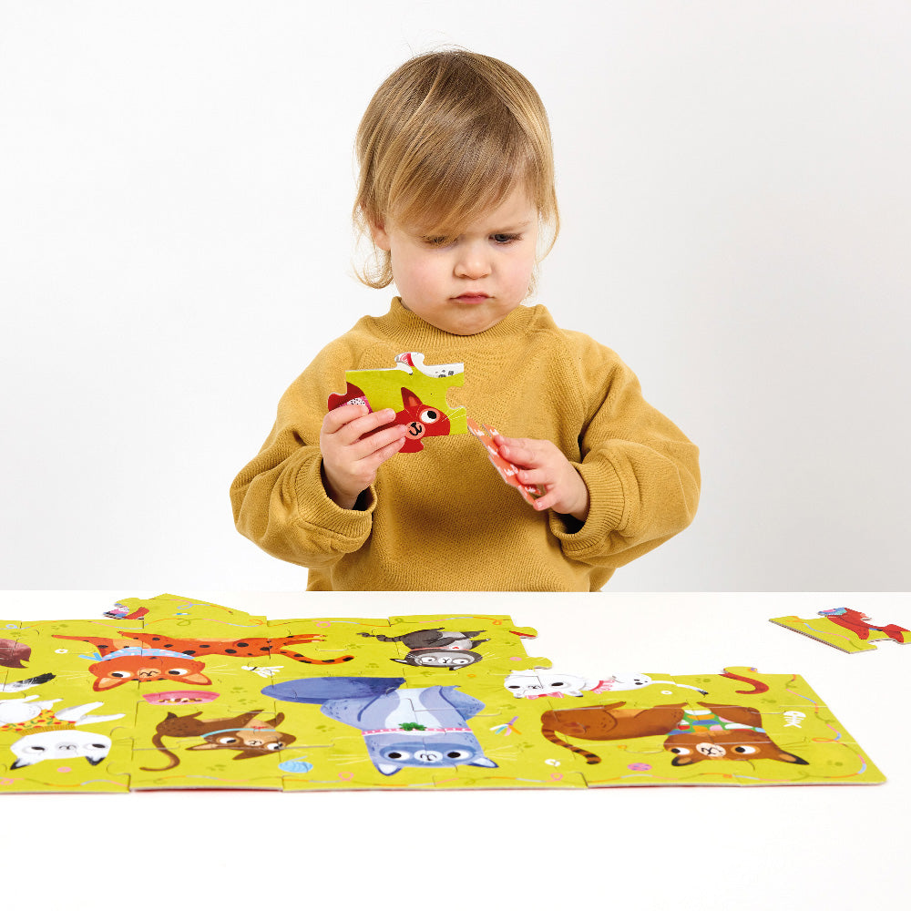 49288 | Banana Panda I love Cats puzzle 40pcs 26×12.6” 3+