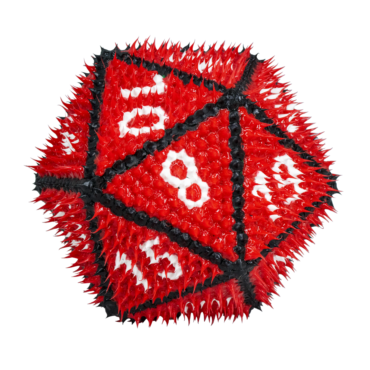 Drop Dots D20 – Tactile Bouncy Dice Toy