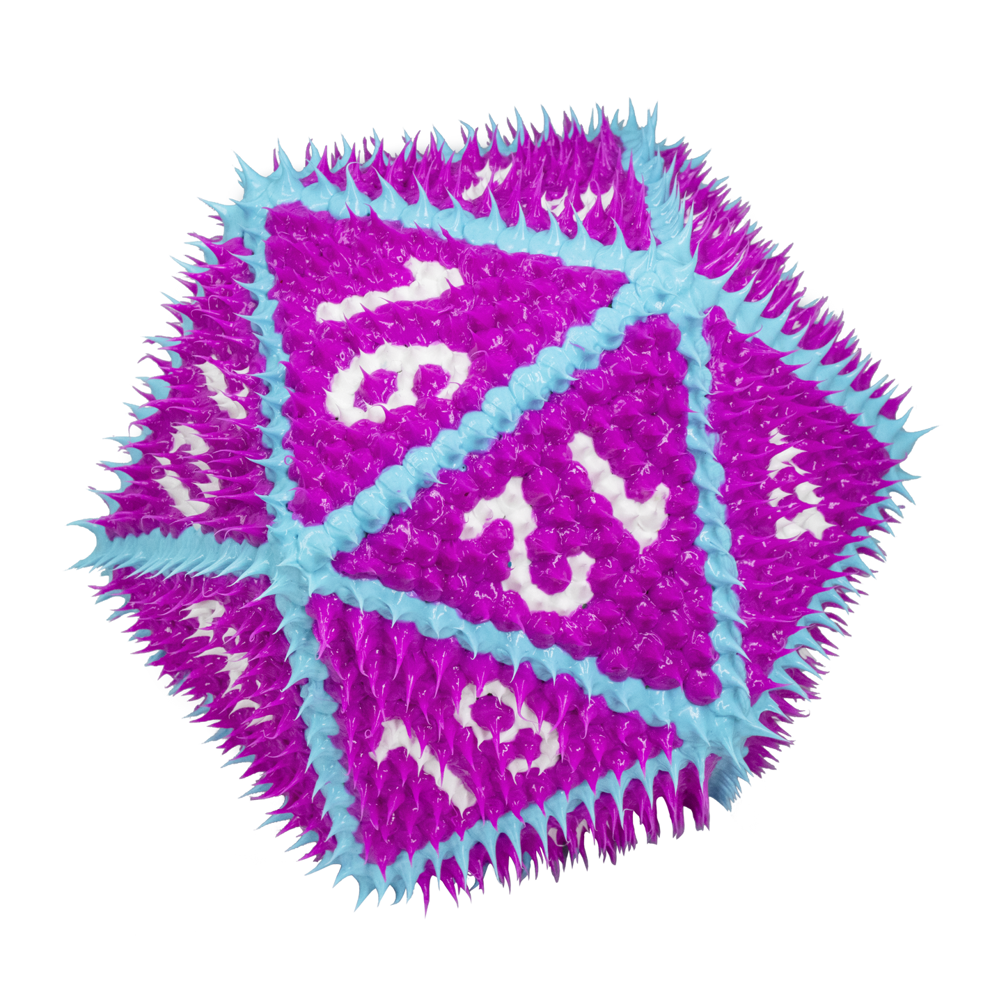 Drop Dots D20 – Tactile Bouncy Dice Toy