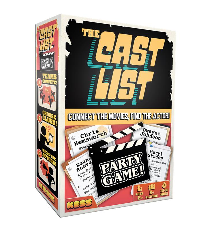 Cast List – Party Game of Secrets & Strategy
