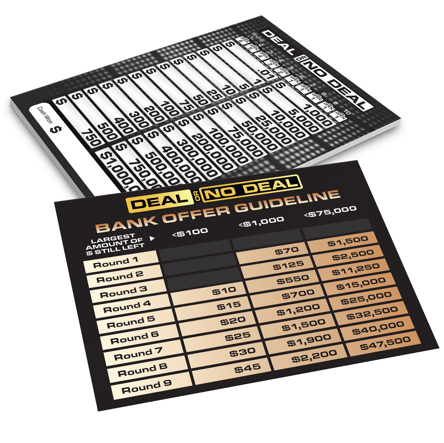 Deal or No Deal Jumbo Card Game – The Ultimate Game Show Experience at Home