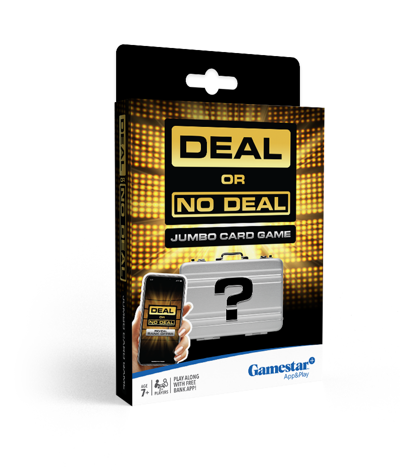 Deal or No Deal Jumbo Card Game – The Ultimate Game Show Experience at Home