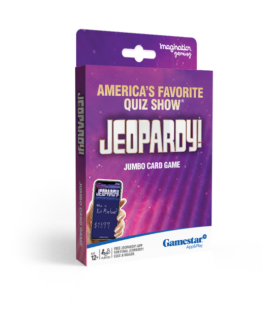 6840 | Jeopardy Jumbo Card Game