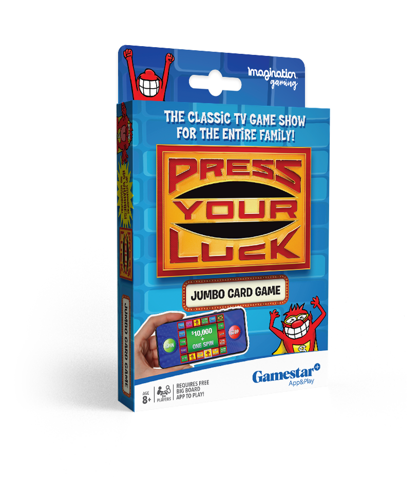 Press Your Luck Jumbo Card Game