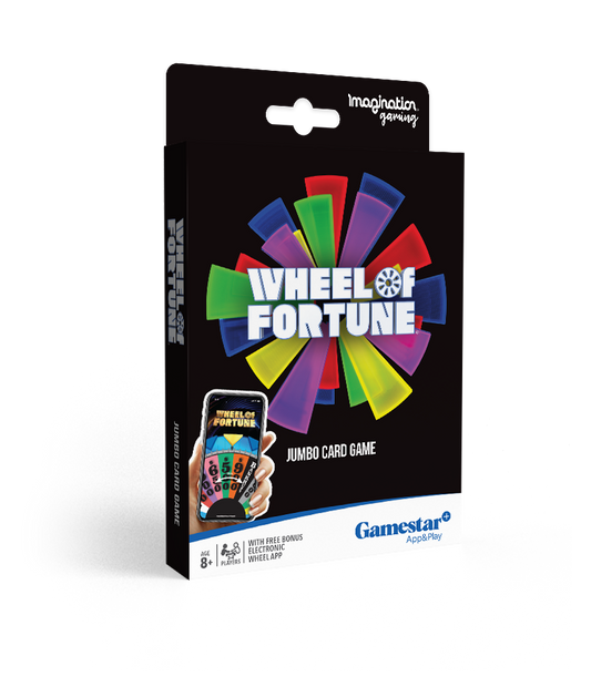 6843 | Wheel of Fortune Jumbo Card Game