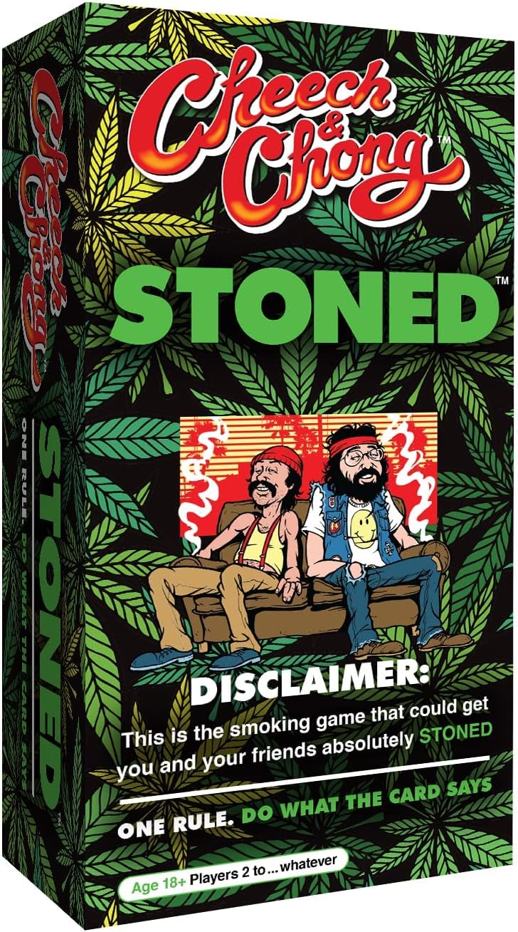 Cheech & Chong - Stoned Card Game – Hilarious Adult Party Fun