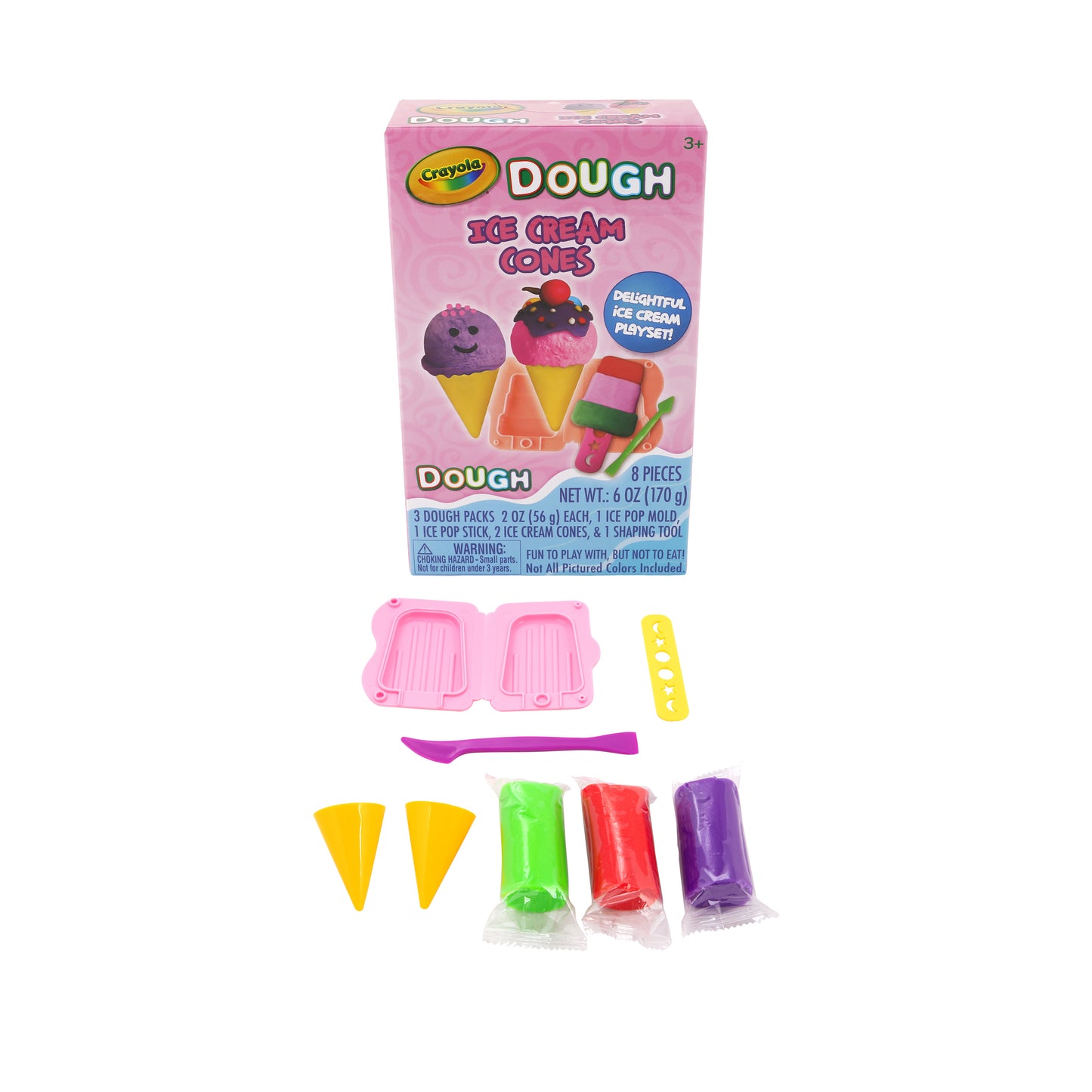A1-2087 | A1 Crayola Silly Scent Dough Small Playset Ice Cream