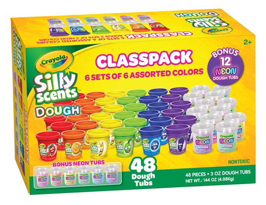 A1-2998 | A1 Crayola Silly Scent Dough Education CLASSPACK 48 x 3oz