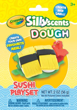 A1-3148 | A1 Crayola Silly Scent Dough Small Playset Sushi