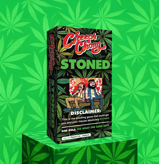 Cheech & Chong - Stoned Card Game – Hilarious Adult Party Fun