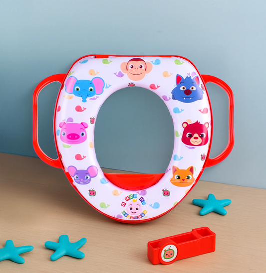 CoComelon Soft Potty Training Seat – Red