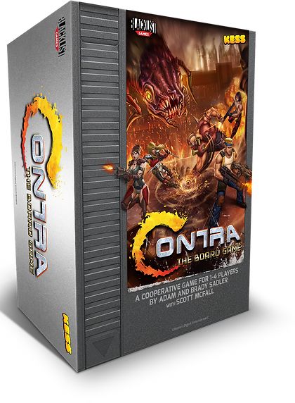 Contra – Cooperative Run & Gun Board Game