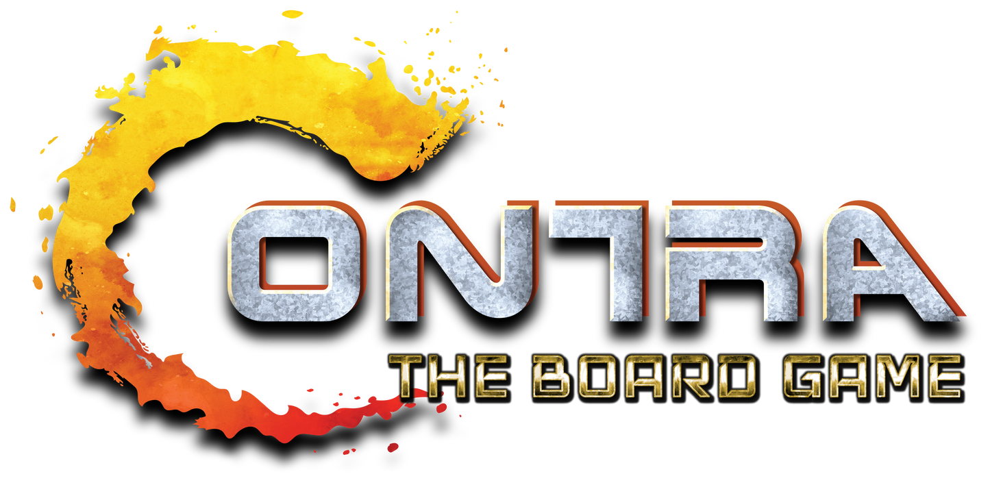 Contra – Cooperative Run & Gun Board Game