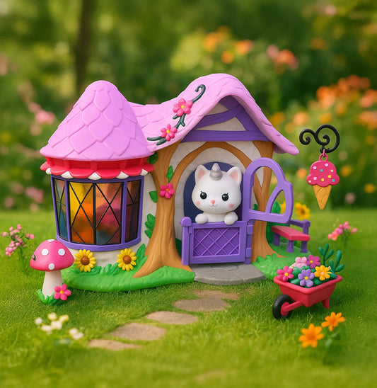 Crystal’s Ice Cream Shop Playset – Honey Bee Acres (36 pcs)